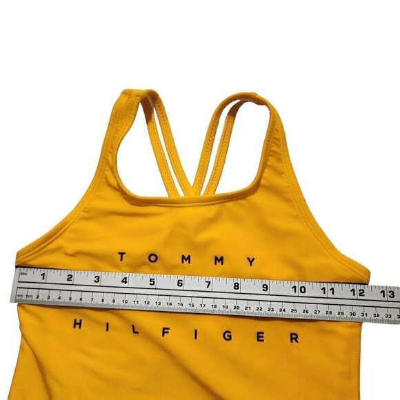 Tommy Hilfiger Girls Swimsuit‎ One Piece Hygienic Lining 50+UPF Size L - Picture 3 of 10